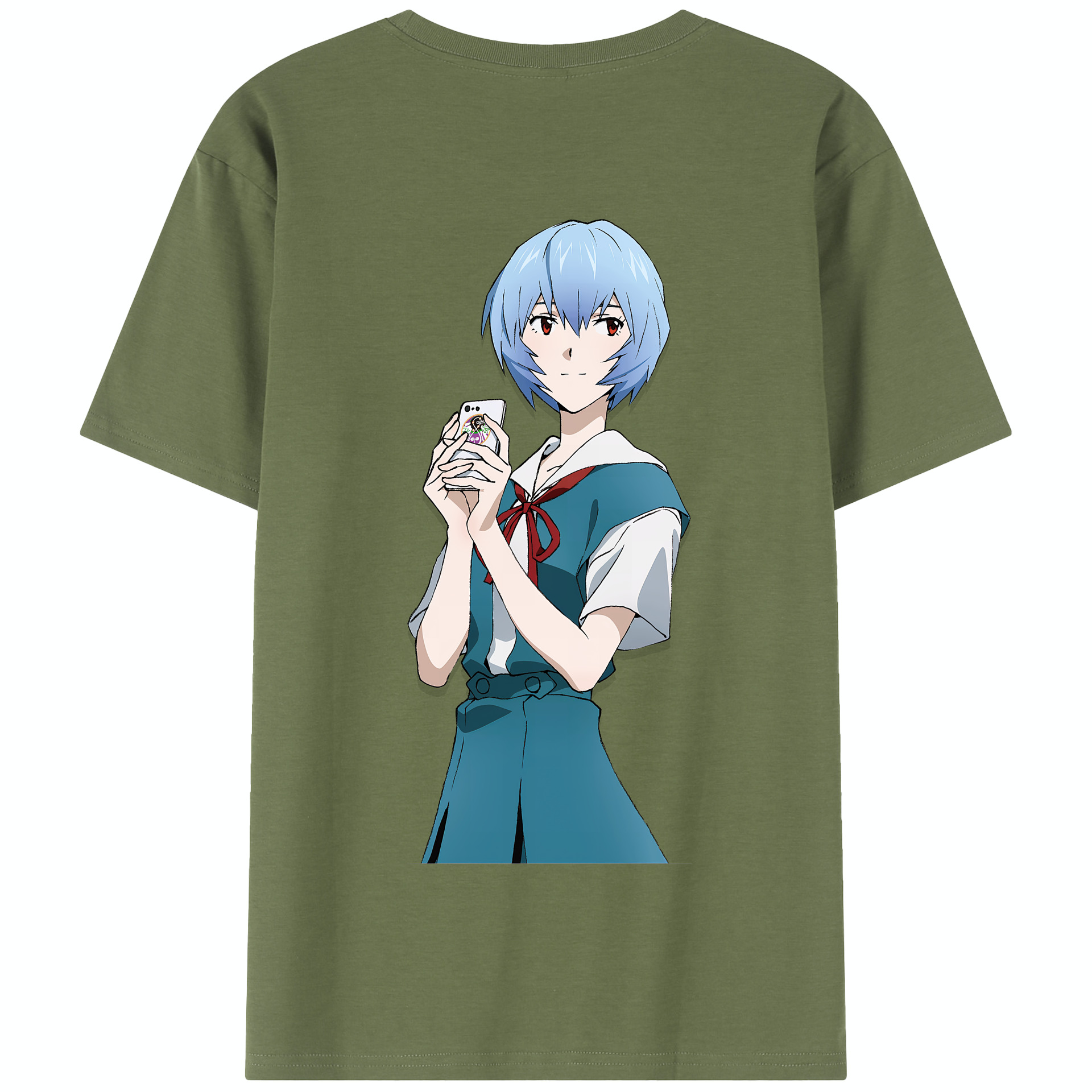 （画像用） EVA 新世紀エヴァンゲリオン 綿100％半袖Tシャツ（背面プリント）
